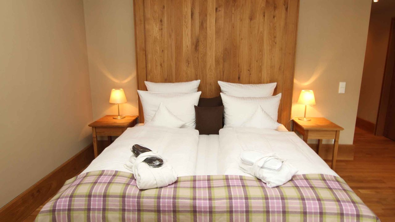 Hotel Rimberg - Doppelzimmer Nonnenberg - Wohnbeispiel Hotel Rimberg - Doppelzimmer Nonnenberg - Wohnbeispiel